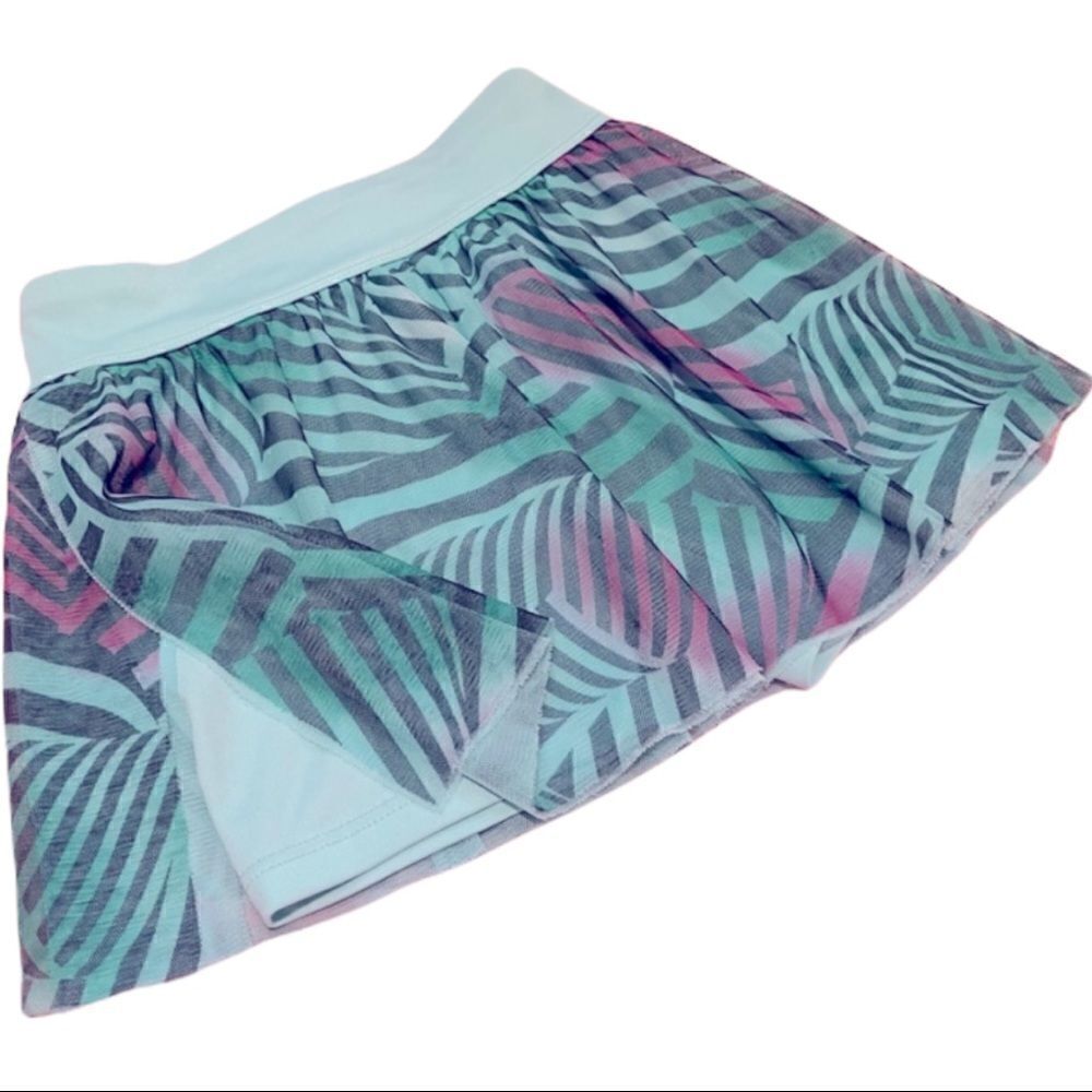 adidas Girl's Printed Mesh Skort Sz 4T